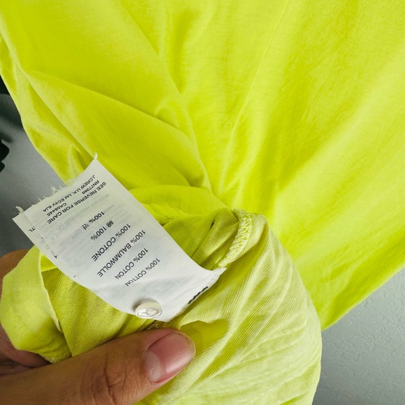 J. Crew Cinched Neon Lime Green Peplum Sleeveless Top Solid XL - Picture 6 of 6